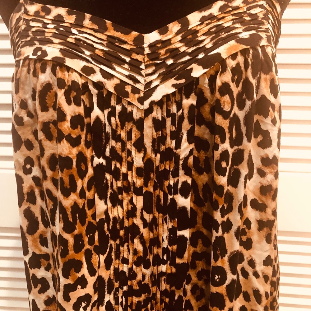 Express Leopard Print Top - image 3